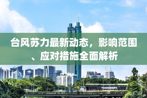 台风苏力最新动态，影响范围、应对措施全面解析