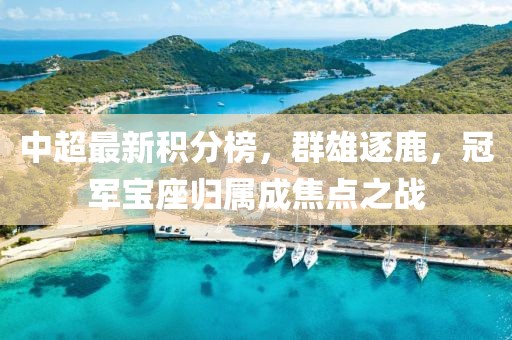 中超最新积分榜，群雄逐鹿，冠军宝座归属成焦点之战