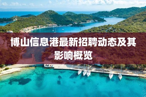 博山信息港最新招聘动态及其影响概览