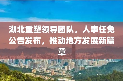 湖北重塑领导团队，人事任免公告发布，推动地方发展新篇章