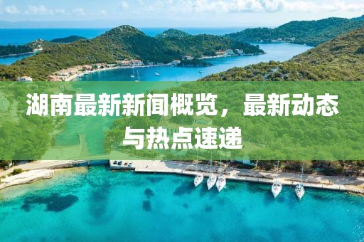 湖南最新新闻概览，最新动态与热点速递